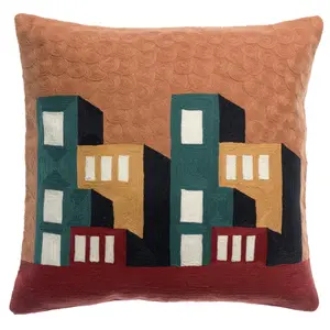 Besticktes Kissen Vivaraise Suri 45x45 cm günstig