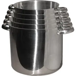 Serie von 5 edelstahl caterern 24/26/28/30 / 32cm Baumalu 342685 günstig