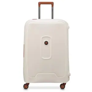Reisekoffer mit 4 Doppelrädern Delsey Moncey Mr Weiß 73 L