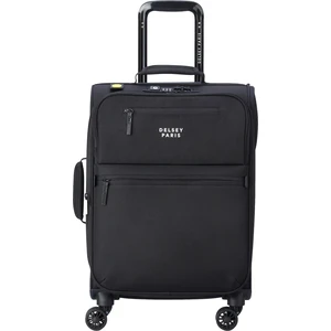Handgepäckkoffer mit 4 Doppelrollen Delsey Maubert 2.0 Schwarz 45 L