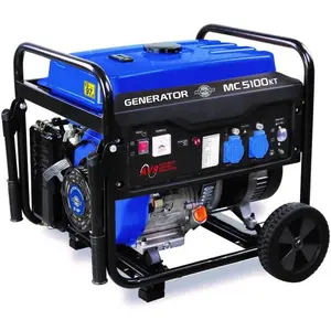 MERCURE MC5100KT AVR Generator 4500W, 230V/50Hz, Benzin, manuell, 2x 2...