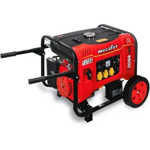MECAFER Generator Mf6500E, 5500W Max. / 5000W Dauerleistung, mit AVR, ...
