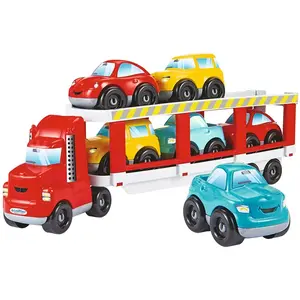 Ecoiffier Anhänger Mit Abrick Autos
