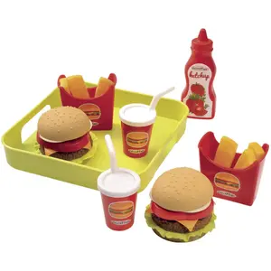 Sitzgruppe Hamburgerplatte Ecoiffier 21x6x19,5 cm