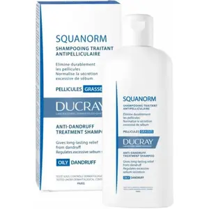 DUCRAY SQUANORM Antischuppenshampoo für fettiges Haar 200 ml