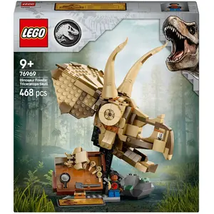 LEGO Jurassic World   Dinosaurierskelette: Triceratops-Schädel (76969)...