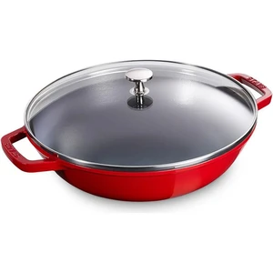 STAUB Gusseisen-Wok 30 cm mit Deckel für leckere asiatische Gerichte, ... günstig