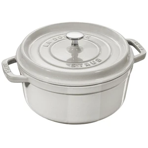 Staub Eisen La Cocotte Runder Bräter Aus Gusseisen Trüffel 3.8l günstig