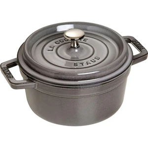 Staub Cocotte, Grau, Eisenguss, 20 cm, 3,4 kg