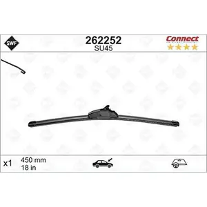 SWF Scheibenwischer für VW Golf IV Schrägheck (1J1) GOLF II (19E, 1G1)...