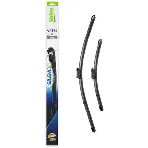 Valeo 1913369, Scheibenwischerblatt, Schwarz, Gummi, Karton mit Aufhän...