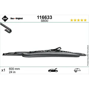 SWF DAS ORIGINAL Scheibenwischer Wischblatt für VW Transporter V Bus (...