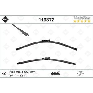 SWF Scheibenwischer 119372 vorne für FIAT MULTIPLA (186) 0 34kg