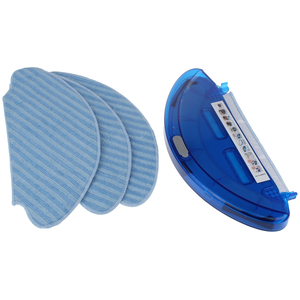 SEB - Wassertank / Tücherhalter + 4 Mikrofasertücher - ZR690002