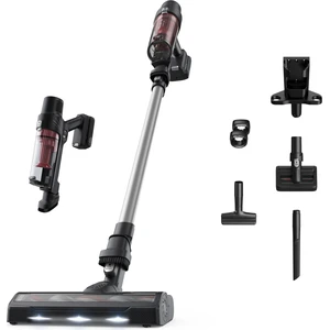 Rowenta RH6A71, 2-in-1-Stabstaubsauger, Beutellos, Aluminium, Rot, Rec...