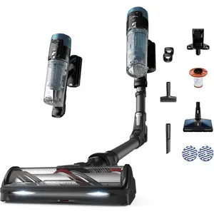 Rowenta RH9BC1, 2-in-1-Stabstaubsauger, Beutellos, Schwarz, Blau, Troc...