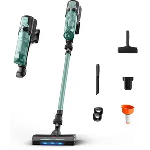 Rowenta X-Force 8.80 Allergy RH1833, Stabstaubsauger, Beutellos, Grün,...