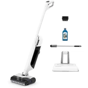 Rowenta X-Clean 12 GZ7257, 2-in-1-Stabstaubsauger, Beutellos, Weiß, Sc...
