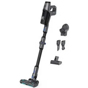 Rowenta RH6971, 2-in-1-Stabstaubsauger, Beutellos, Grau, Blau, 0,5 l, ...