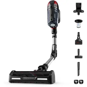 Rowenta RH98A7, 2-in-1-Stabstaubsauger, Beutellos, Rot, Grau, 0,9 l, R...