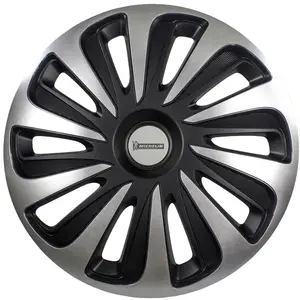 Michelin, Radkappen, 9123, 40.6 cm (16"), Acrylonitrile butadiene styrene (ABS), Black, Silver, Any brand, Windo (4 Stk., 16") günstig