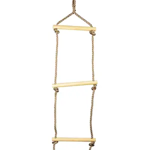 Spiele für draußen Leiter Holz Schaukel Trigano Jardin 1,90x2,50x2,25 cm günstig