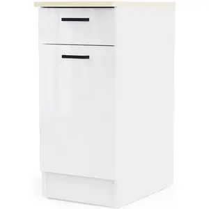 Home123, Regal, Küchenelement BIANCO 1 486962 weiss (40 x 60 x 90 cm) günstig