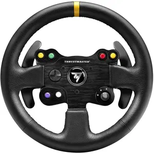 Thrustmaster TM Leather 28 GT Wheel Add-On (PC, PS3, PS4, Xbox One S, Xbox One X, Xbox Series S, Xbox Series X), Gaming Controller, Schwarz