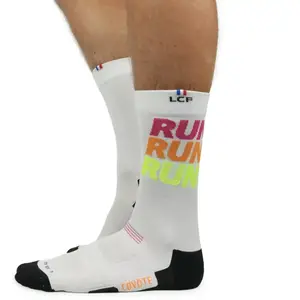 Hohe Socken LCF Outdoor Coyote Run Blanc 35/38 günstig