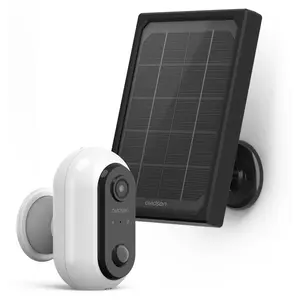 Avidsen Solar-WLAN-Kamera, kompatibel mit Alexa und Google Assistant
