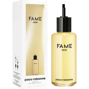Rabanne Fame Parfum Refill, Frauen, 200 ml, Nachfüllflasche, Bergamott...