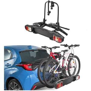 Fahrradträger Anhängerkupplung Universell 2 Räder klappbar Schloss