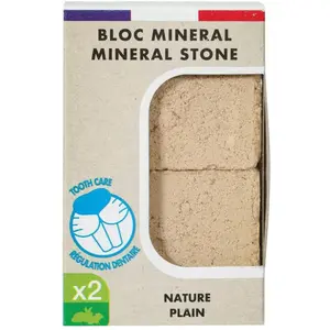 Zolux Kostki mineralne dla gryzoni i królików EDEN naturalna 2szt. x 100g (Kleintier), Hundebett + Katzenbett günstig