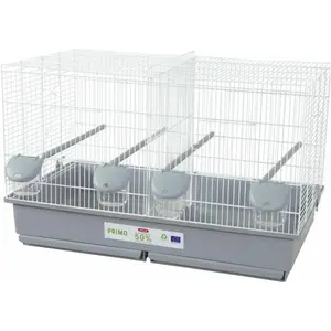 Zolux cage PRIMO CATI 67 cm, gray / white color, Vogelkäfig + Voliere günstig