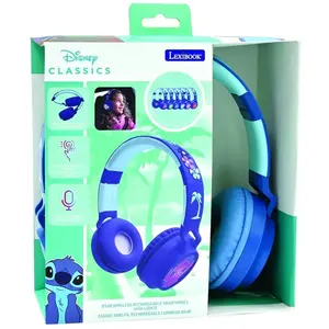 Lexibook Disney Stitch Bluetooth-leuchtkopfhörer