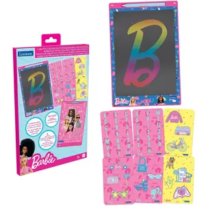 Lexibook Barbie-Zaubertafel mit Schablonen und Stift günstig