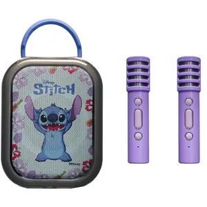 Lexibook Stitch Bluetooth-Karaoke mit 2 kabellosen Mikrofonen günstig
