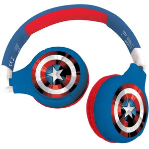 Lexibook Avengers - 2 in 1 Bluetooth foldable Headphones (HPBT010AV)