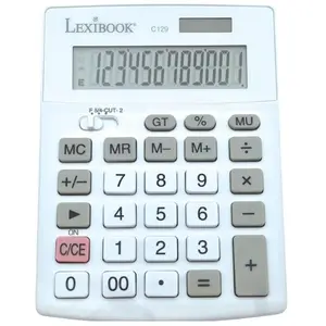 Lexibook, Taschenrechner, Taschenrechner mit dual Power - 12 Stellig (...