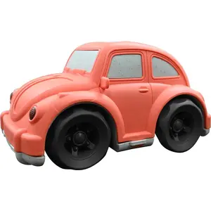 Kleine Autos - Orangefarbenes Stadtauto