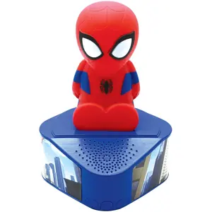 Bluetooth®-Lautsprecher mit leuchtender Spider-Man-Figur