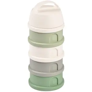 Béaba Beaba Milchpulverbox - Baumwolle White / Sage Green günstig