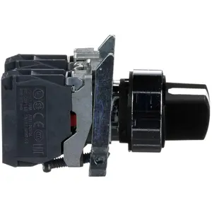 Schneider Electric Wahlschalter 22mm, Schalter + Taster, Schwarz günstig