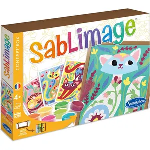 Sentosphere Sandbilder Katzen & Blumen