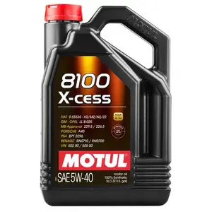 Motul 8100 X-cess 5w40 Car 5l Motoröl One Size