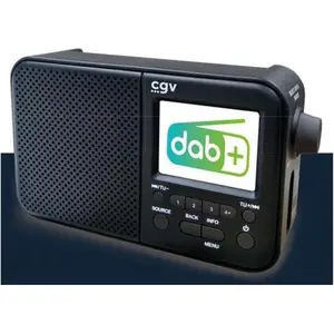 Tragbares DAB+ und FM-Radio   CGV   DR7+   2,4-Zoll-TFT-Farbbildschirm...