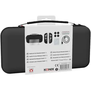 Konix 61889000095 (Switch, Switch OLED), Weiteres Gaming Zubehör, Mehrfarbig, Schwarz