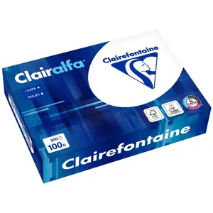 Clairefontaine, Kopierpapier, Universalpapier Clairalfa FSC Premium, hochweiss (A4, 500 Blätter, 100 g/m²) günstig
