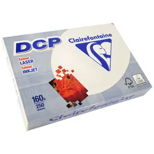 Clairefontaine, Kopierpapier, Laser- /Inkjetpapier DCP A4 210x297mm 160g/qm elfenbein VE=250 Blatt (A4, 250 Blätter, 160 g/m²) günstig