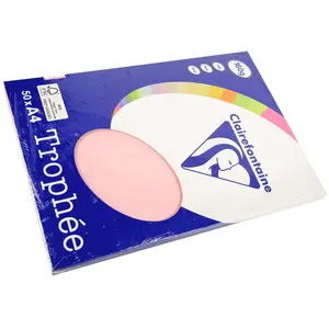 Clairefontaine, Kopierpapier, Kopierpapier Pollen A4 160g/qm 50 Blatt rosa (A4, 160 g/m²) günstig